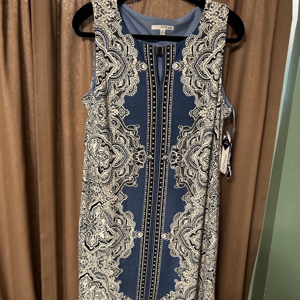 STUDIO ONE NY Plus Sz 1X Sheath dress NWT